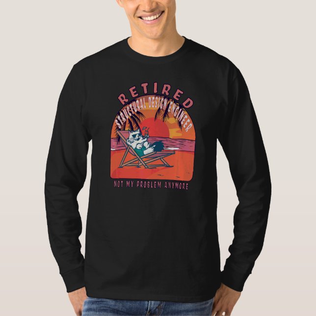 Vintager Reifentechniker T-Shirt (Vorderseite)