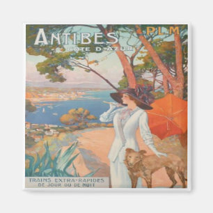 Vintager Reise-Plakat-Magnet Magnet