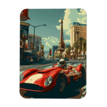 Vintager Rennwagen in Las Vegas