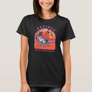 Vintager Retourenspezialist für Risikomanagement T-Shirt