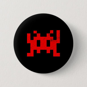 Vintager Retro-Arkade für das Videospiel Button