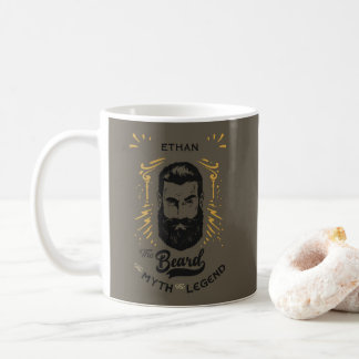Vintager Retro Bart Man der Mythos der Legende Kaffeetasse