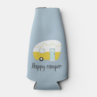 Vintager Retro Camper Bier Drink Flasche Cooler Flaschenkühler