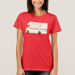 Vintager Retro Camper Motorhome RV T-Shirt