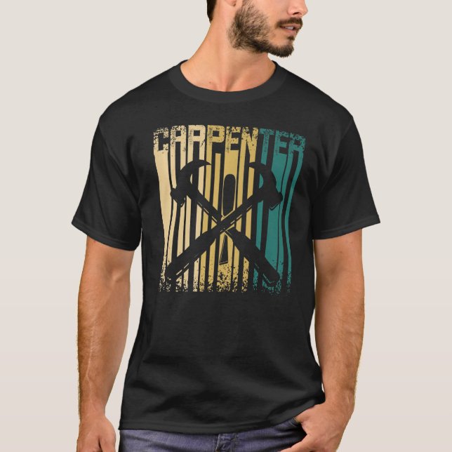Vintager Retro-Carpenter T-Shirt (Vorderseite)