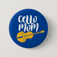 Vintager Retro Cello Mama Cellist Player