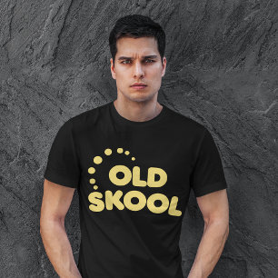 Vintager Retro der 1970er Jahre Skool Men's T-Shirt