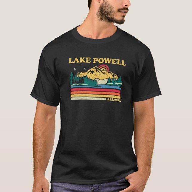 Vintager Retro Familienurlaub Arizona T-Shirt (Vorderseite)