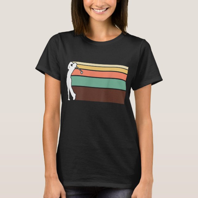 Vintager Retro-Golf T-Shirt (Vorderseite)