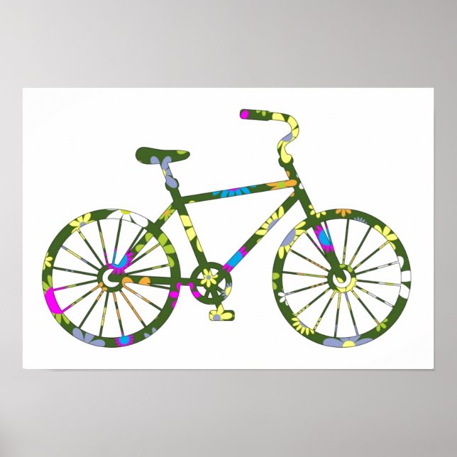Vintager Retro-Hipster Poster (Vorne)
