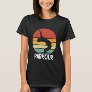 Vintager Retro im klassischen Stil Parkour T-Shirt