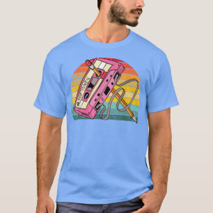 Vintager Retro-Kassettenbleistift der 70er 80er Ja T-Shirt