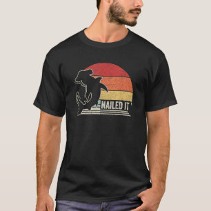 Vintager Retro Nails Hammerhead Shark T-Shirt
