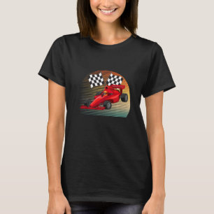 Vintager Retro-One-Formel-Motorsport-Fan R T-Shirt