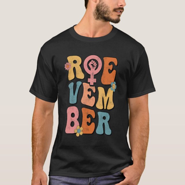 Vintager Retro-Rovember November Frauen T-Shirt (Vorderseite)