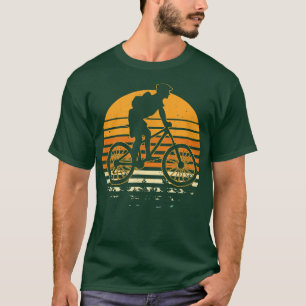 Vintager Retro-Sonnenuntergangsfahrer 1409 T-Shirt