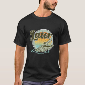 Vintager Retro Spater Gator Cooler 80er 90er-Stilü T-Shirt