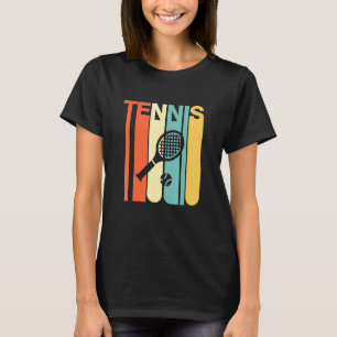 Vintager Retro Sport Tennis Racket T-Shirt