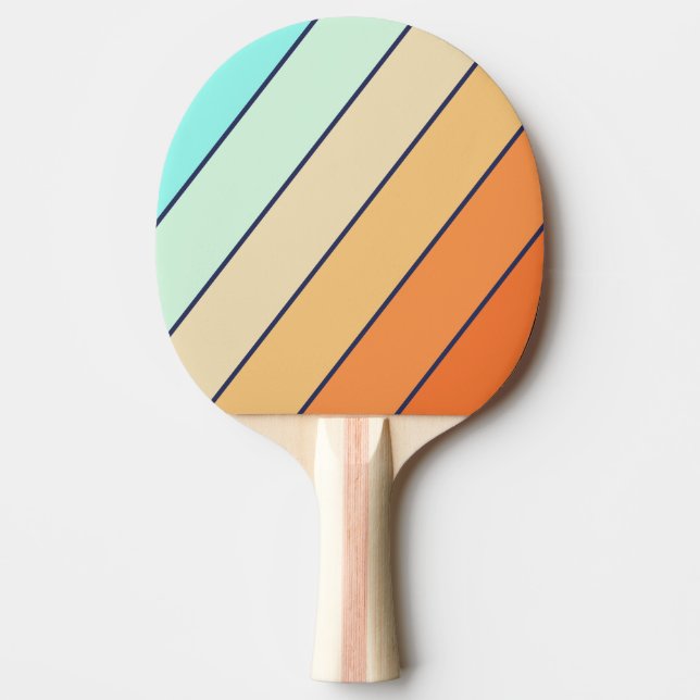 Vintager Retro-Stil, fett gestrichen Tischtennis Schläger (Vorderseite)