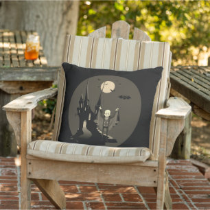 Vintager Retro-Stil Happy Halloween Kissen