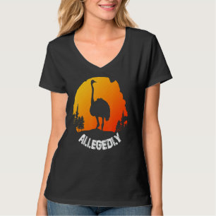 Vintager Retro-Strauß angeblich 1 T-Shirt