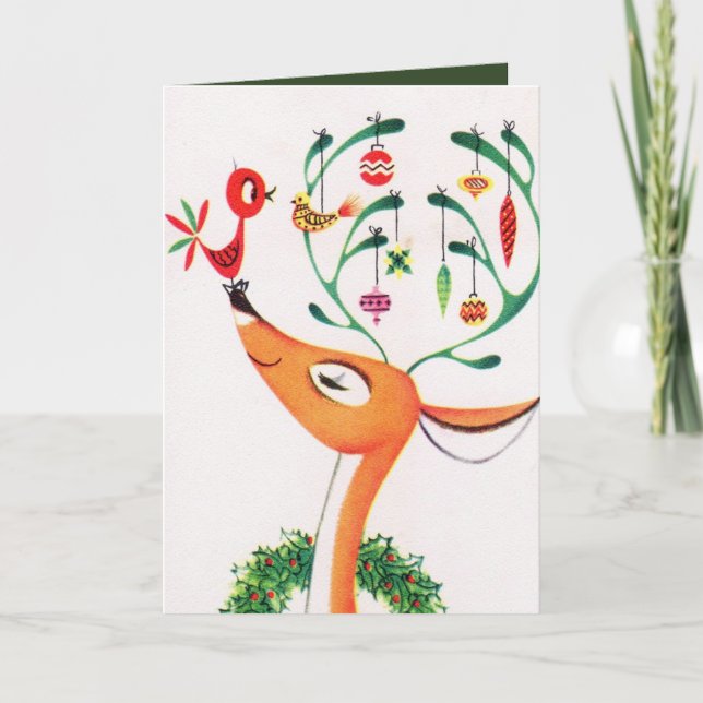 Vintager Retro Weihnachtsreiniger Weihnachten Weih (Vorderseite)