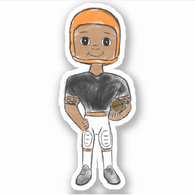 Vintager Retrospieler Aufkleber (Vorderseite)