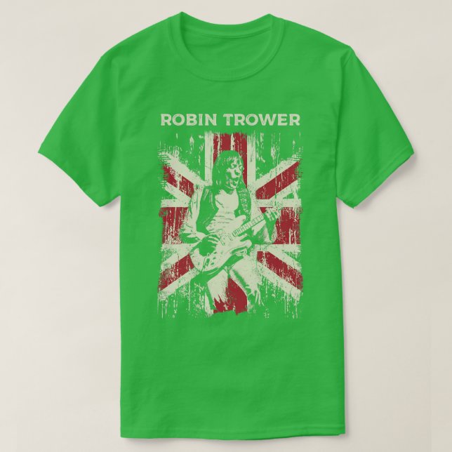 Vintager Robin Trower T-Shirt (Design vorne)