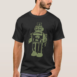 Vintager Roboter T-Shirt
