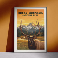Vintager Rocky Mountain Nationalpark