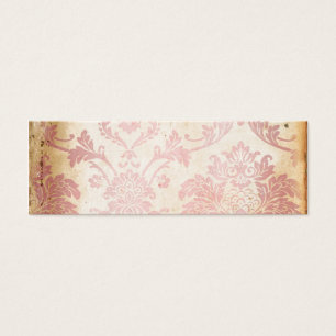 Vintager rosa Damast