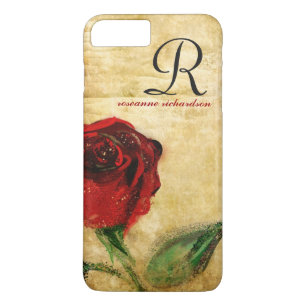 Vintager Rosen-Monogramm iPhone 7 Fall Case-Mate iPhone Hülle