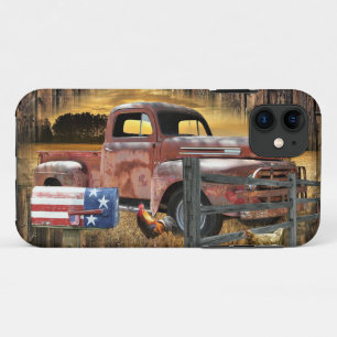 Vintager roter LKW-LKW-LKW Case-Mate iPhone Hülle