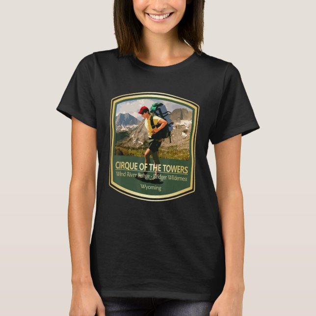 Vintager Rundgang der Türme (PF) T-Shirt (Vorderseite)