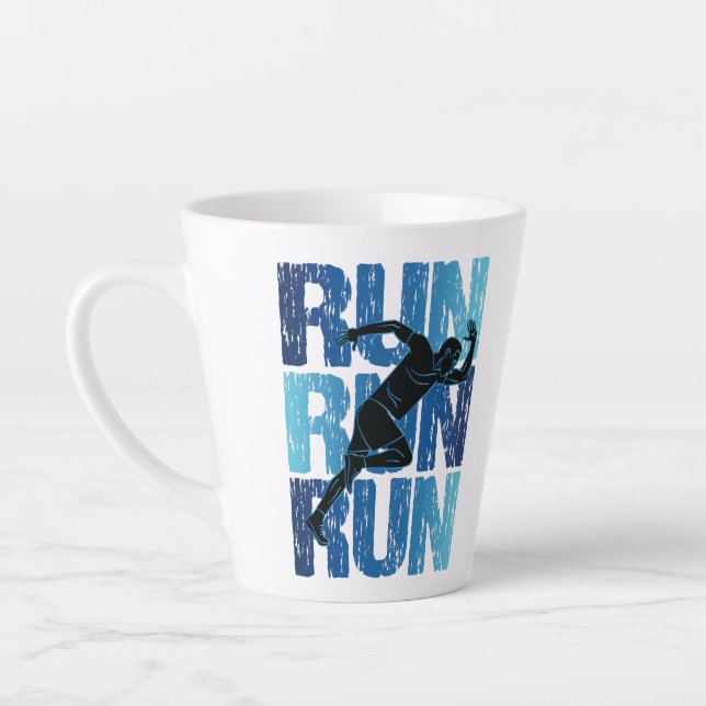 Vintager Runner - Ausführen Milchtasse (Links)