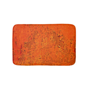 Vintager Rust: Alte texturierte Oberfläche Badematte