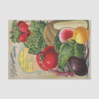 Vintager Saatgutkatalog Gemüsearten