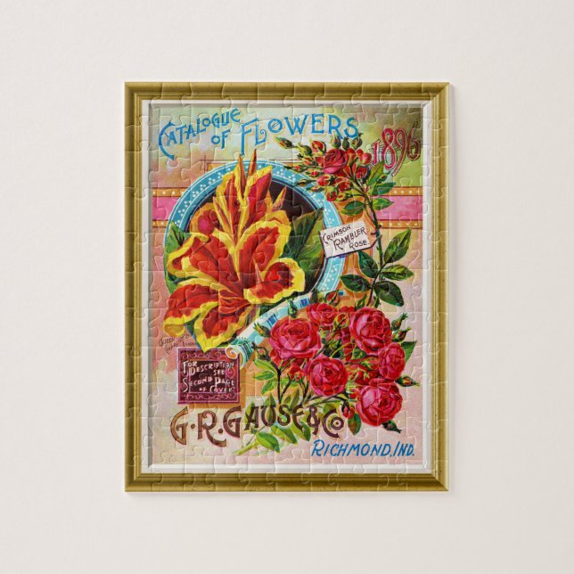 Vintager Saatkatalog (Vertikal)