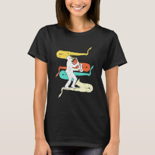 Vintager sächsischer Musiker Saxophonist T-Shirt