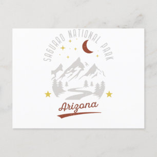 Vintager Saguaro Nationalpark Postkarte