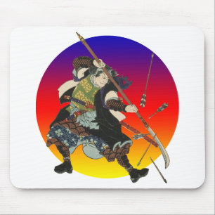 Vintager Samurai Mousepad