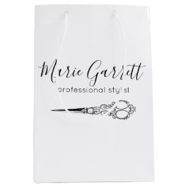 Vintager Scheren Mittlere Geschenktüte