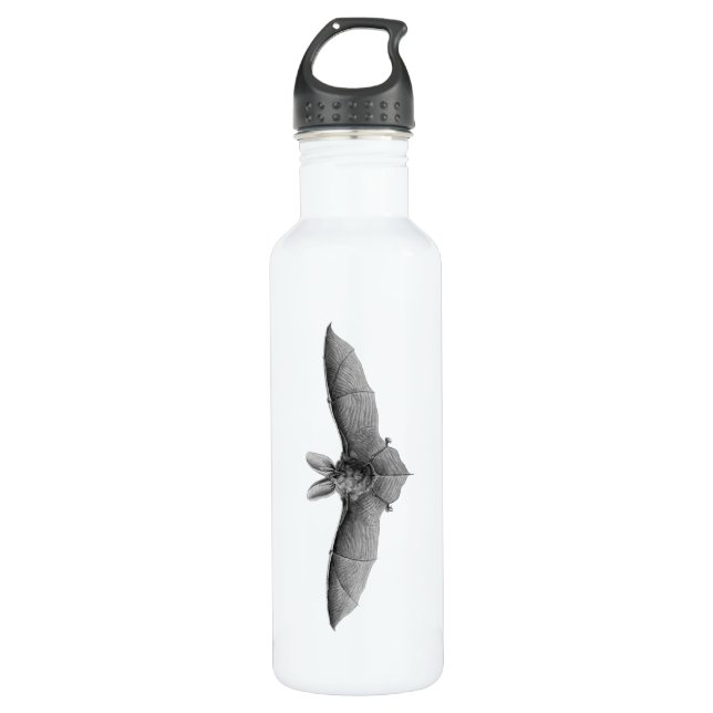 Vintager Schläger Edelstahlflasche (Vorderseite)