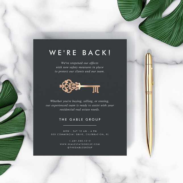 Vintager Schlüssel | Reale Wiedereröffnung des Anw Flyer (Von Creator hochgeladen)