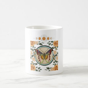 Vintager Schmetterling Kaffeetasse