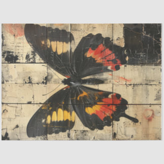 Vintager Schmetterling Seidenpapier