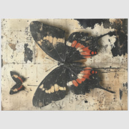 Vintager Schmetterling Seidenpapier