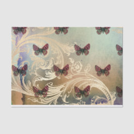 Vintager Schmetterling Seidenpapier
