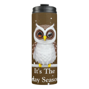 Vintager Schneehuhltrockner Thermosbecher