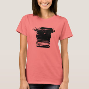 Vintager Schreibmaschinen-T - Shirt